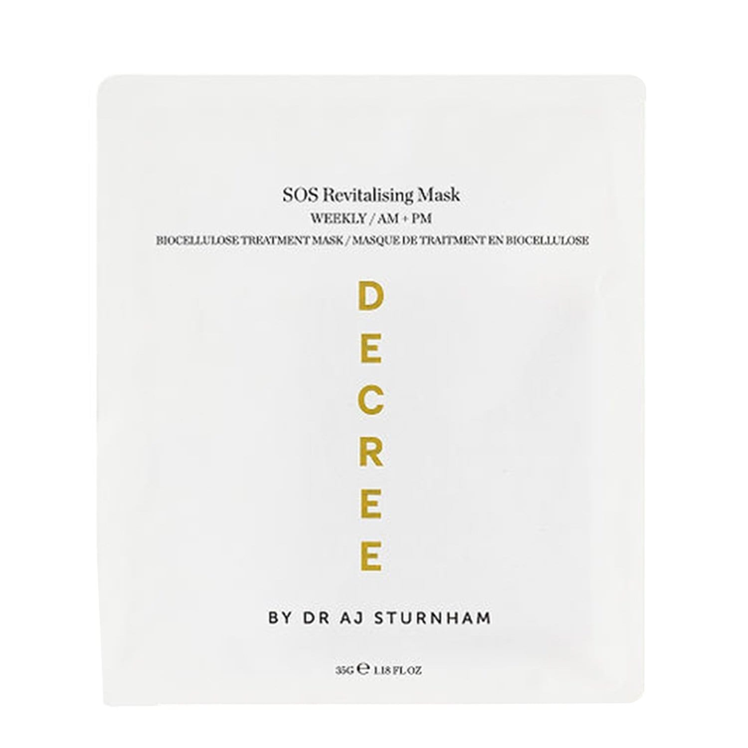 Decree Beauty Decree Sos Revitalising Mask