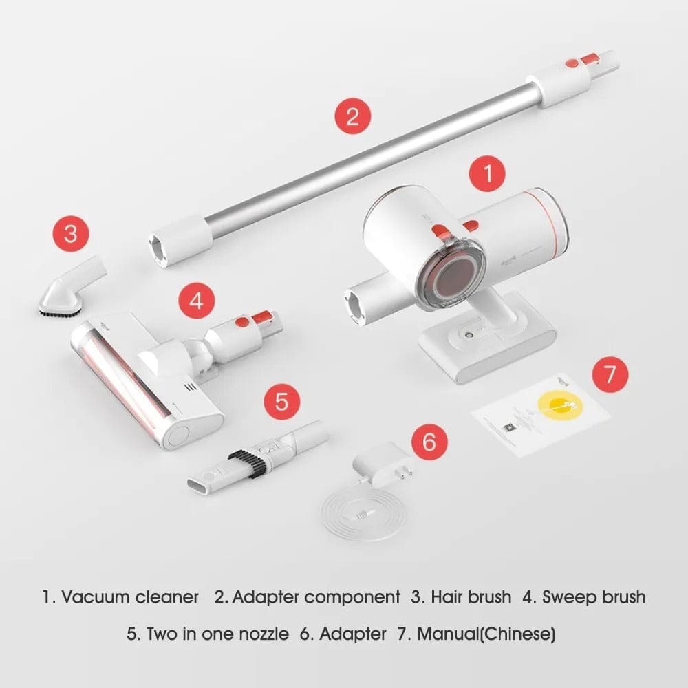 Deerma Home & Kitchen Deerma Wireless Vacuum Cleaner VC25 Plus