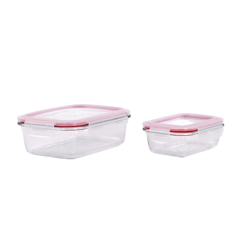 Delcasa Home & Kitchen Delcasa Glass Airtight Container With Lids