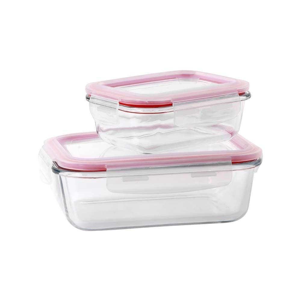 Delcasa Home & Kitchen Delcasa Glass Airtight Container With Lids