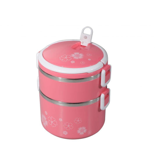 Delcasa Home & Kitchen Delcasa Two Layer Lunch Box 1.7L 1x36 - (DC1620)