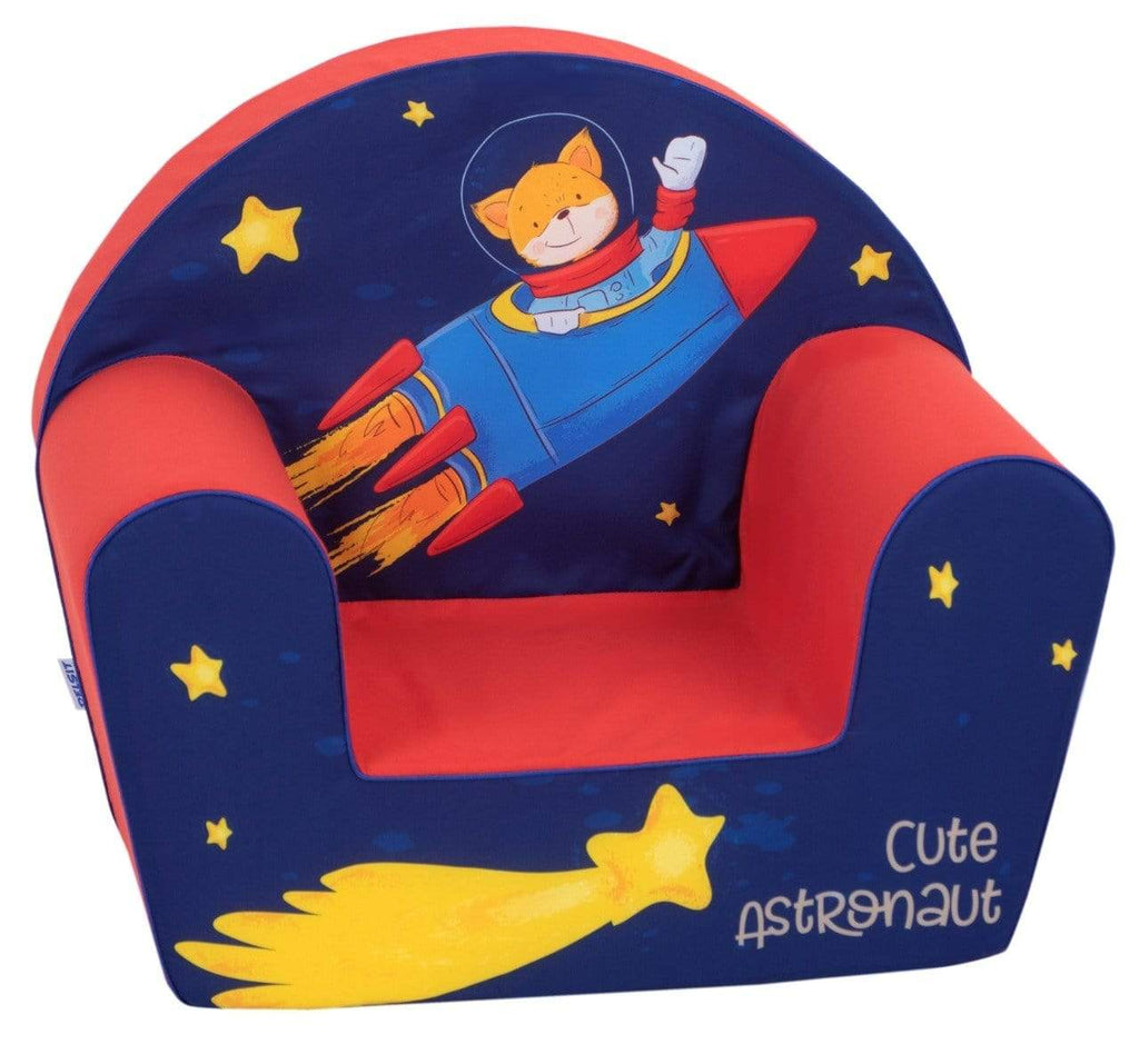 Delsit Toys Delsit Arm Chair - Cute Astronaut Red