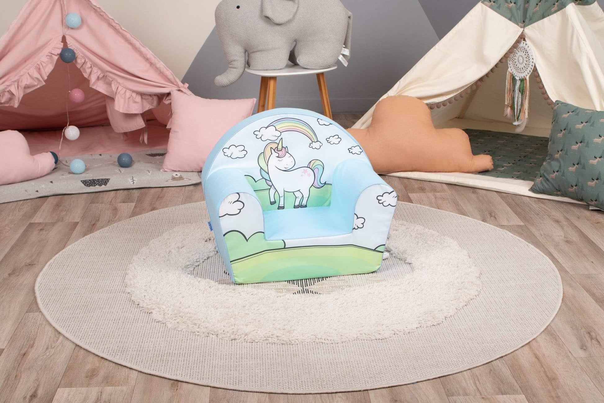 Delsit Toys Delsit Arm Chair Unicorn on Meadow