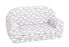 Delsit Toys Delsit Sofa Bed - Grey with White Clouds