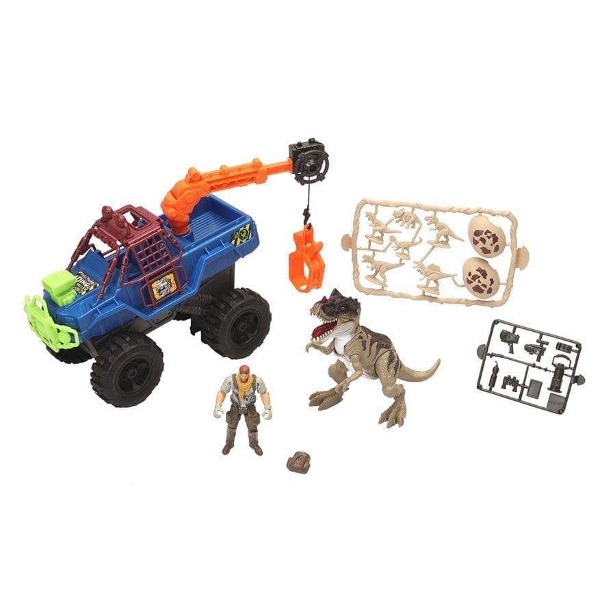 Dino Valley toys Dino Valley 6 Roughneck Bigwheel Playset