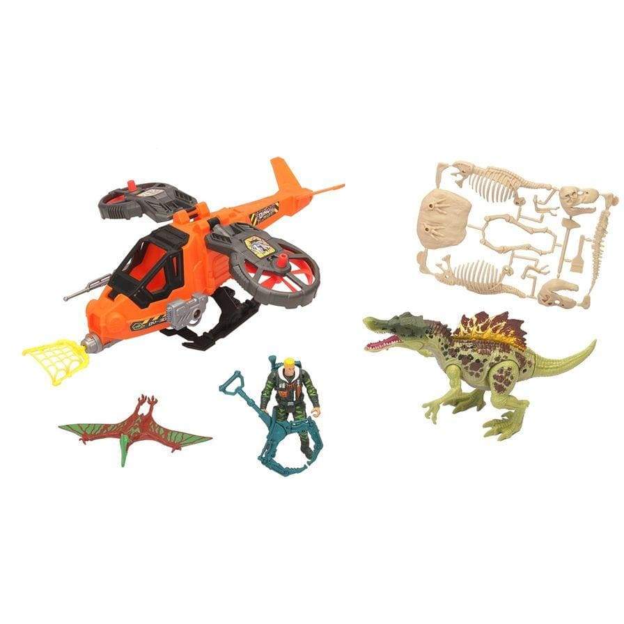 Dino Valley toys Dino Valley 6 Steelhawk & Dino Playset