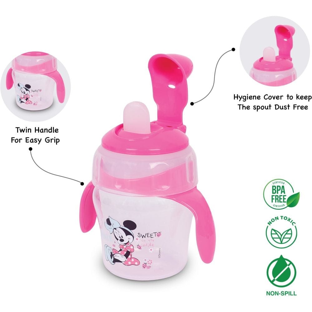 Disney Babies Disney - Double Handle Sipper With Lid - Minnie