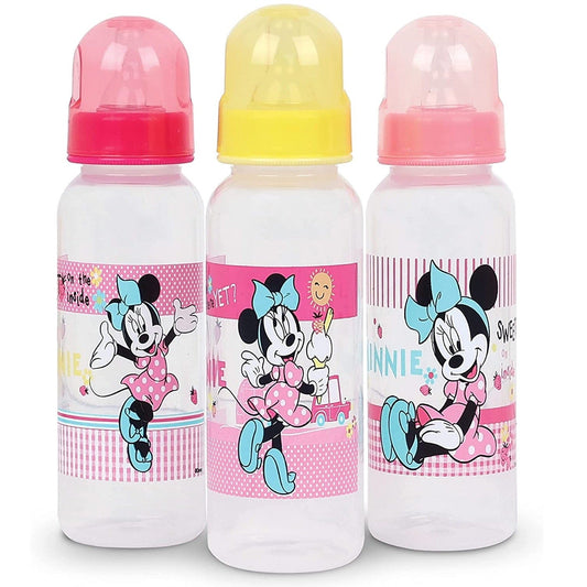 Disney Babies Disney - Minnie Mouse Feeding Bottle, Pack of 3