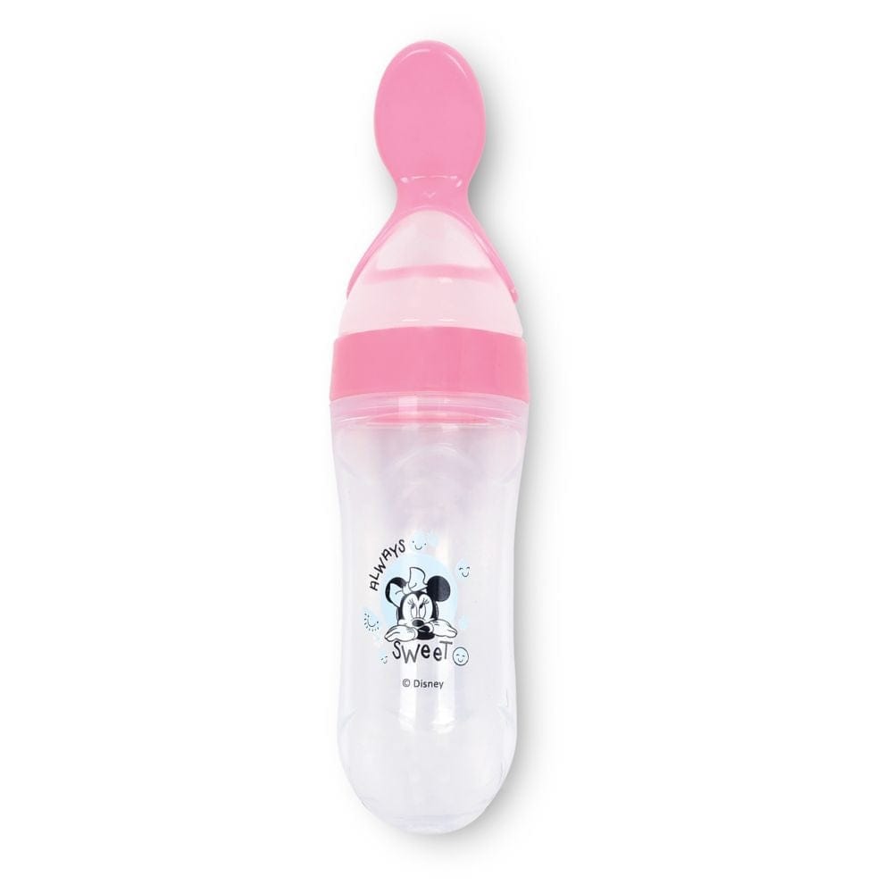 Disney Babies Disney - Silicone Food Dispensing Spoon - Minnie Mouse