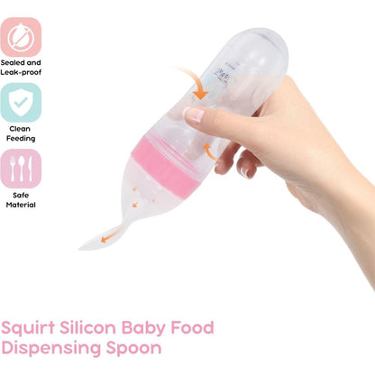 Disney Babies Disney - Silicone Food Dispensing Spoon - Minnie Mouse