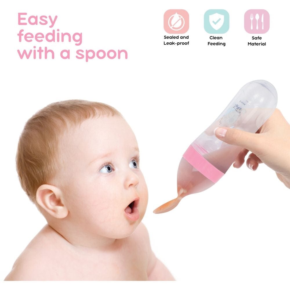 Disney Babies Disney - Silicone Food Dispensing Spoon - Minnie Mouse