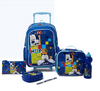 DISNEY Back to School 6 Piece Mickey Mouse Trolley Bag Set