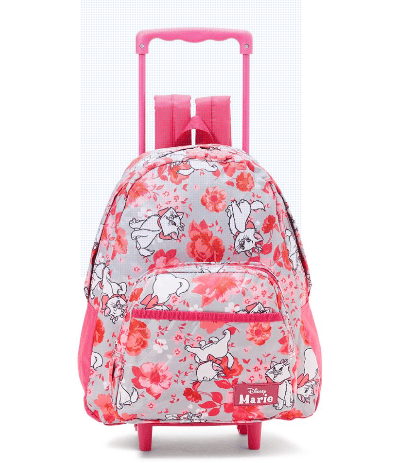 DISNEY Back to School Flower Print Trolley Bag