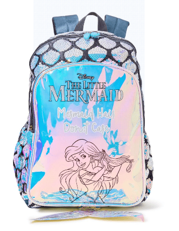 DISNEY Back to School Mermaid Backpack