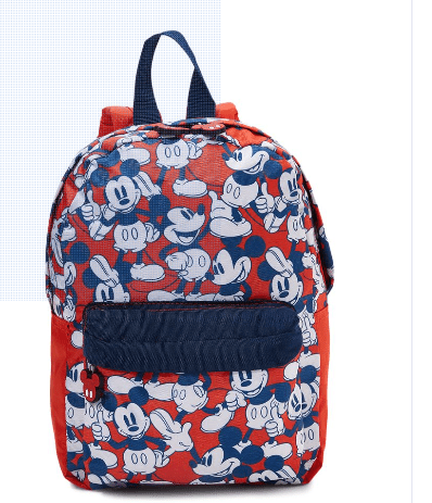 DISNEY Back to School Mickey Mouse Backpack