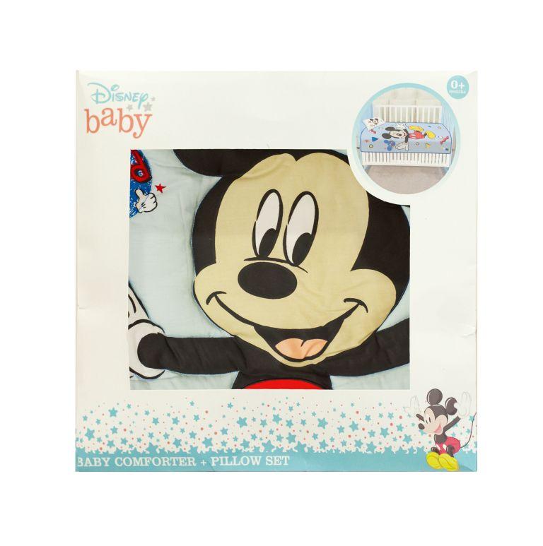 Disney Infant Beddings Infants Beddings Baby Comforter + Pillow set Mickey