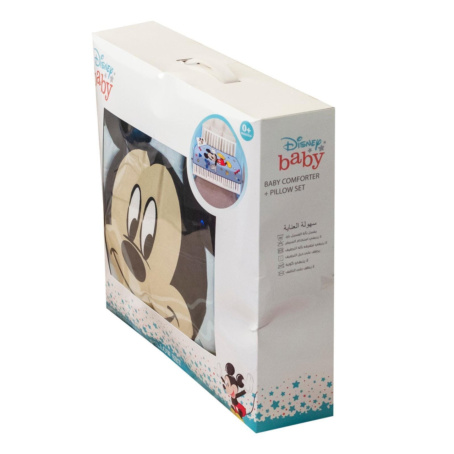 Disney Infant Beddings Infants Beddings Baby Comforter + Pillow set Mickey