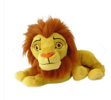 Disney Toys Disney plush lion king adult simba 10"*