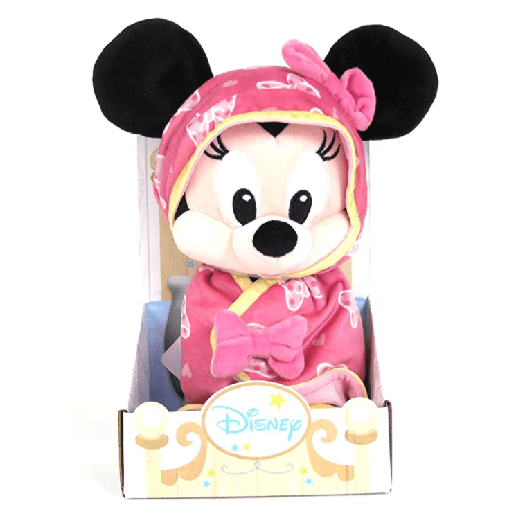 Disney Toys Disney plush minnie blankee w/stand 10"