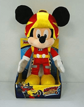 Disney Toys Disney plush roadster mickey racing 10"