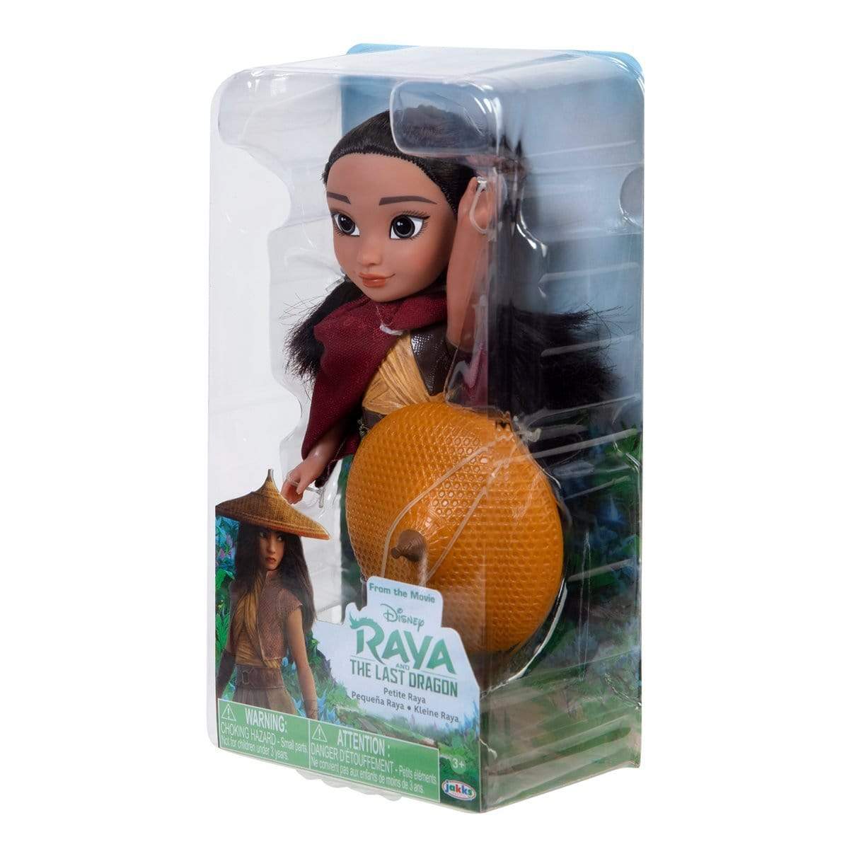 Disney Princess Raya and The Last Dragon Petite Doll Height cm