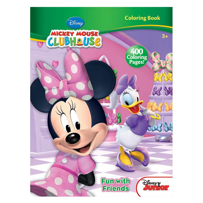 Disney Toys Jumbo Coloring Book 400P - Mickey Club House