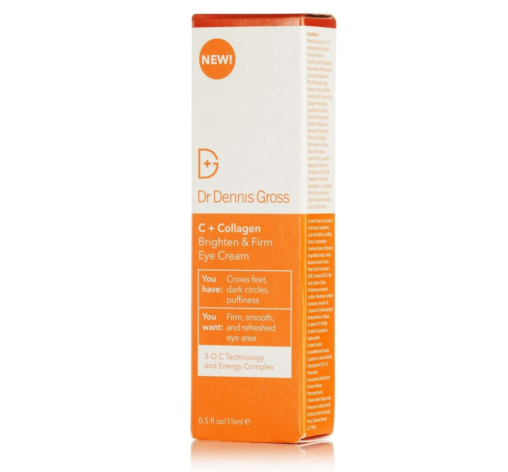 Dr Dennis Gross Beauty Dr Dennis Gross C + Collagen Brighten & Firm Eye Cream 15ml
