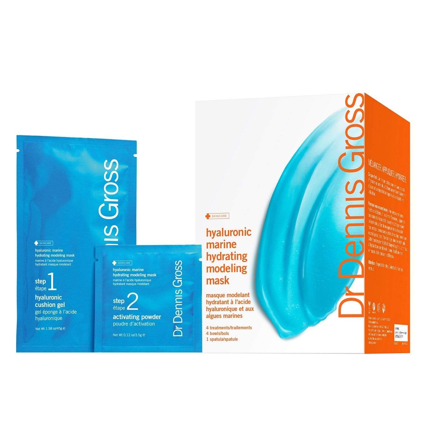 Dr Dennis Gross Beauty Dr Dennis Gross Hyaluronic Marine Hydrating Modeling Mask 4 Treatments