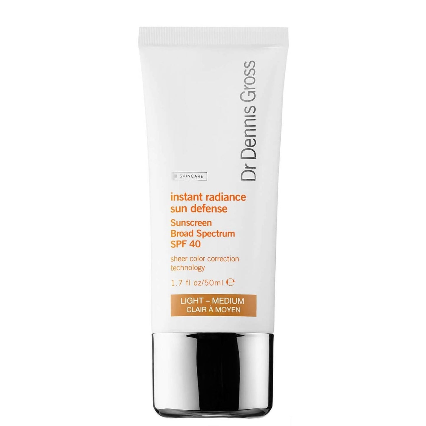 Dr Dennis Gross Beauty Dr Dennis Gross Instant Radiance Sun Defense Sunscreen SPF 40 - Light-Medium 50ml