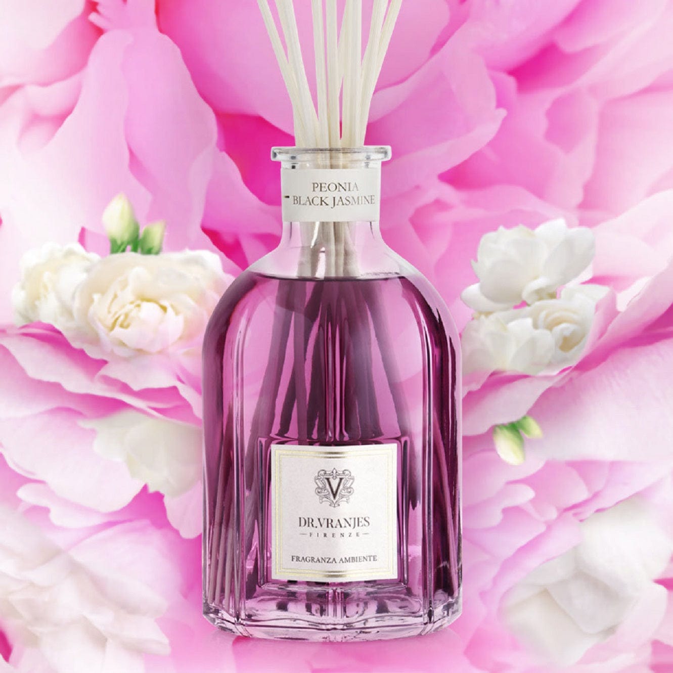 Dr. Vranjes Home & Kitchen Dr. Vranjes Peonia Black Jasmine Home Fragrance Diffuser 250ml