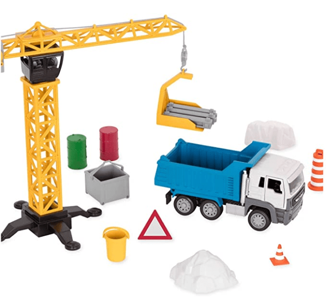 Driven Construction Crane Play Set