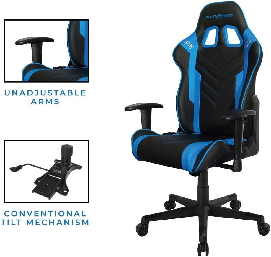 DXRacer Gaming DXRacer Origin Series Gaming Chair - Black/Blue