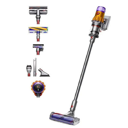 Dyson Appliances Dyson (Yellow & Nickel) DysonV12, V12 Detect Slim Absolute Vacuum, 0.35 liters