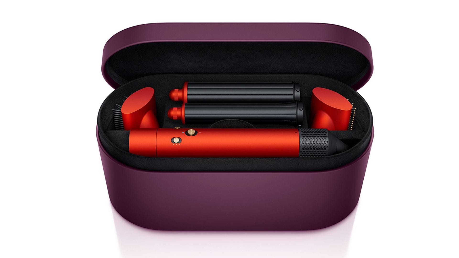 Dyson Beauty Dyson Airwrap Complete Long Topaz orange and Byzantine purple