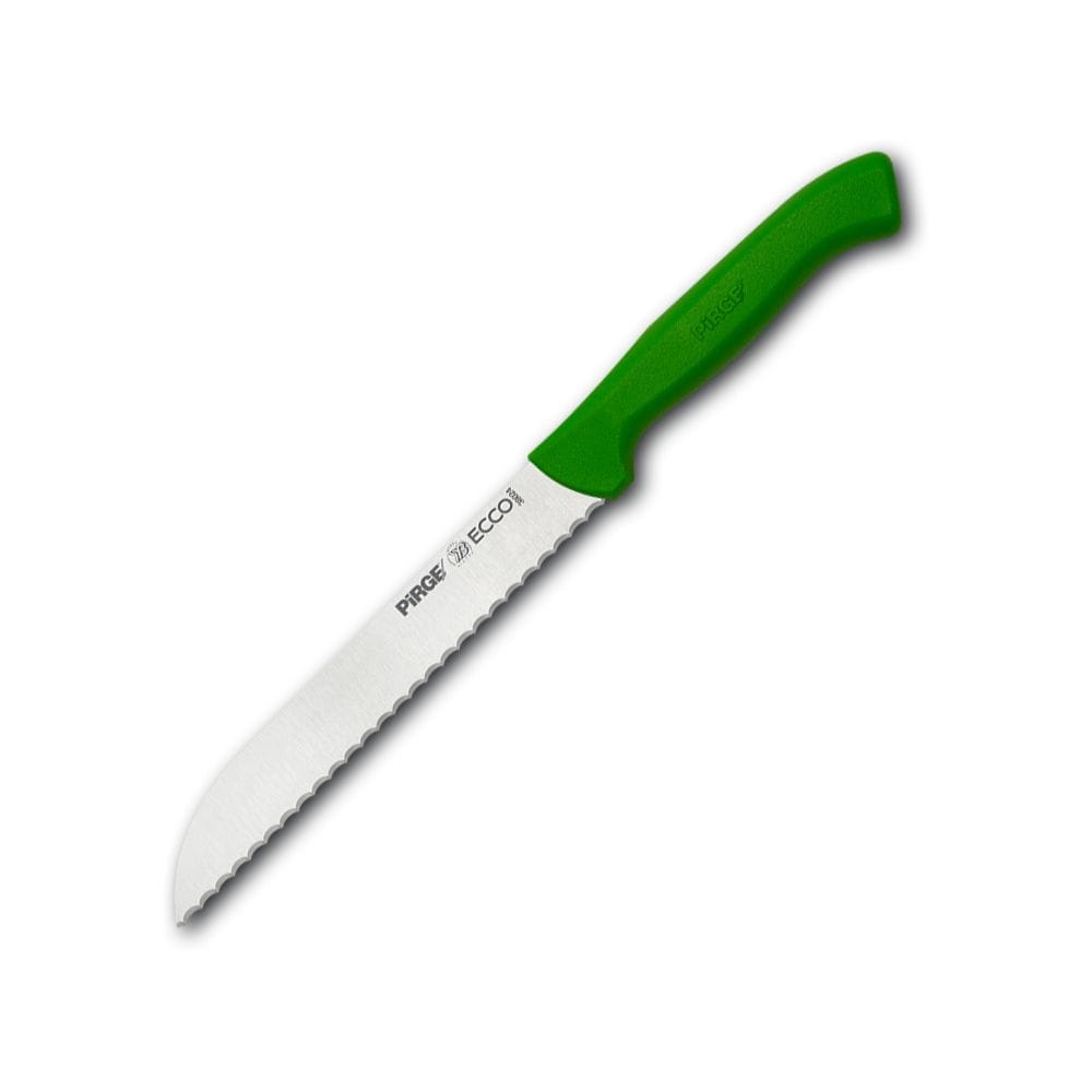 ECCO Home & Kitchen On - Ecco Bread Knife Prof 17.5cm Green - (PG-38024-G)