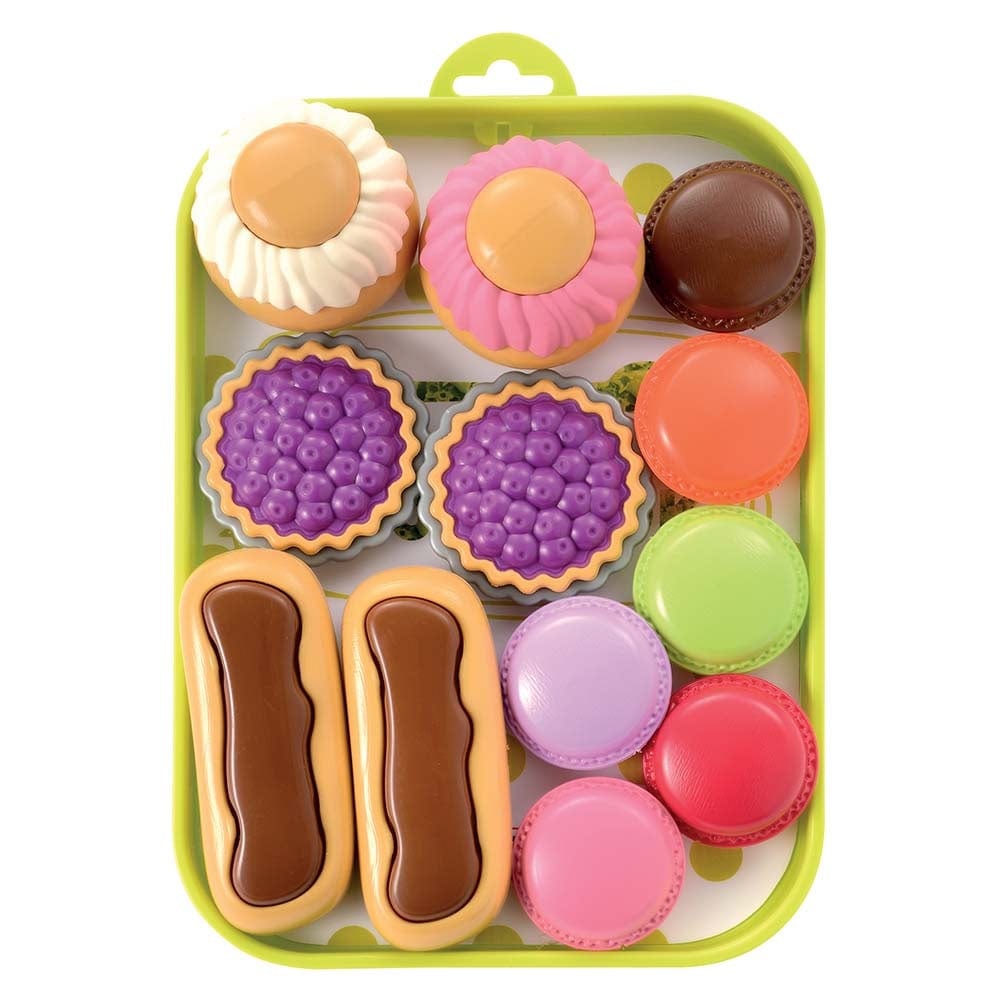 Ecoiffier Toys Ecoiffier - 100% Chef Assorted Cakes In A Tray