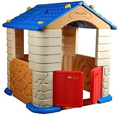 Edu-play Toys Edu-play Happy Play House Brown Funny Play Tent Indoor Outdoor