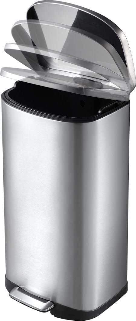 EKO Home & Kitchen EKO Stainless Steel Rectangular Step Bin 35L