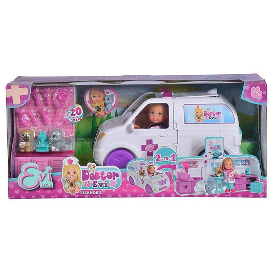 Evi Love Toys Evi Love Doctor Evi 2-in-1 Vet Mobile