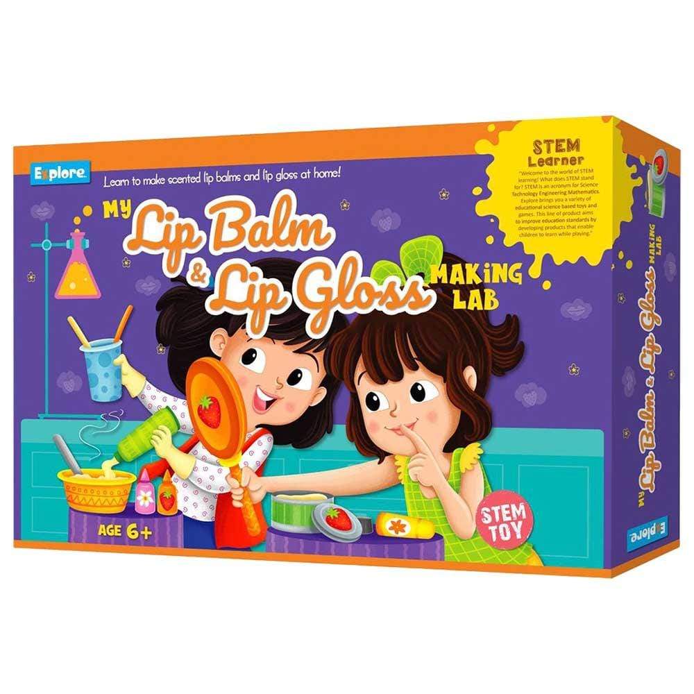 Explore Toys Explore My Lip Balm & Lip Gloss Making Lab