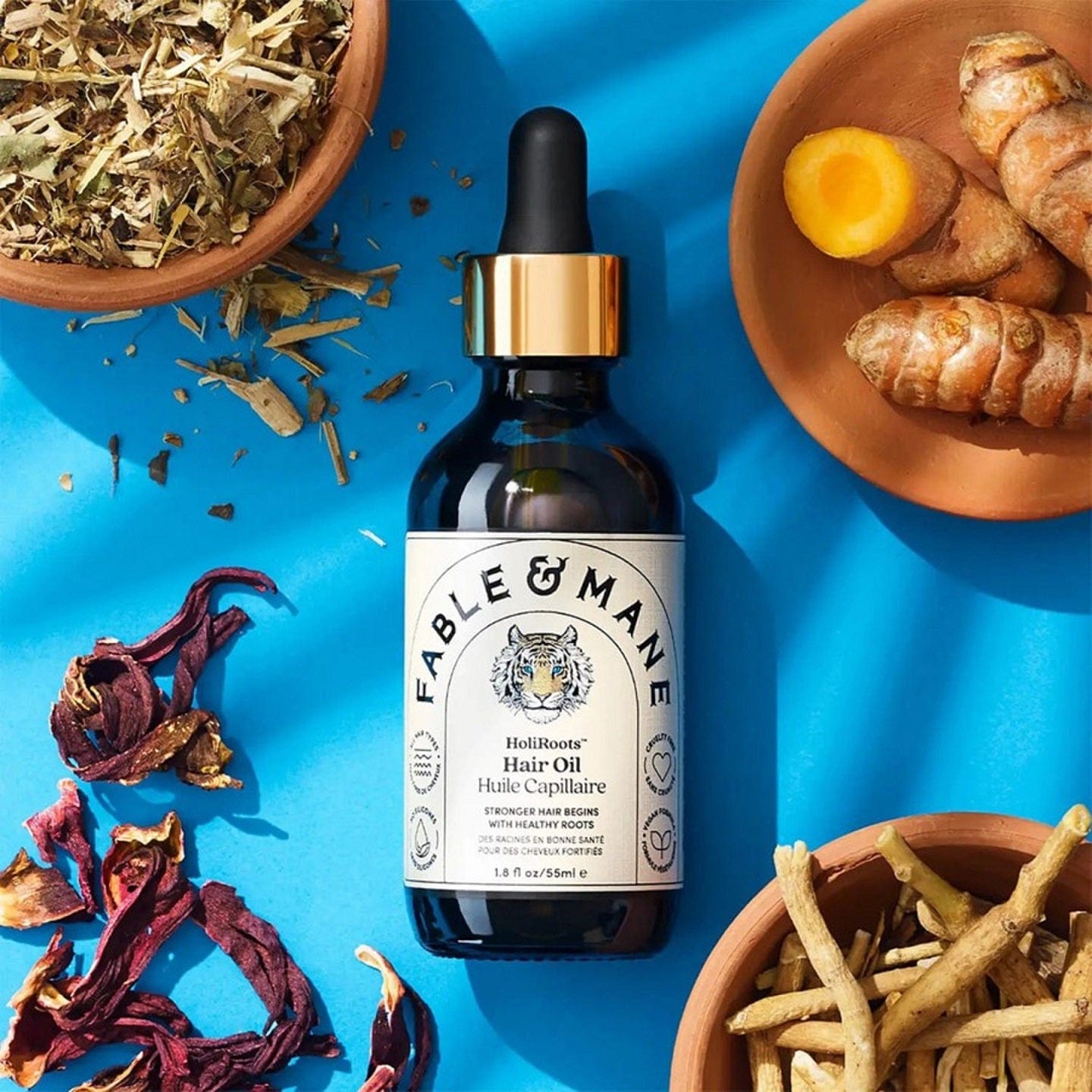 Fable & Mane Beauty Fable & Mane Pre-Wash Strengthening Treatment Hair Oil