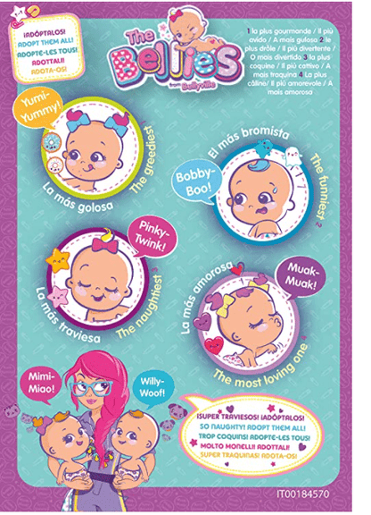 Famosa Toys Famosa-The bellies mimi miao b/o