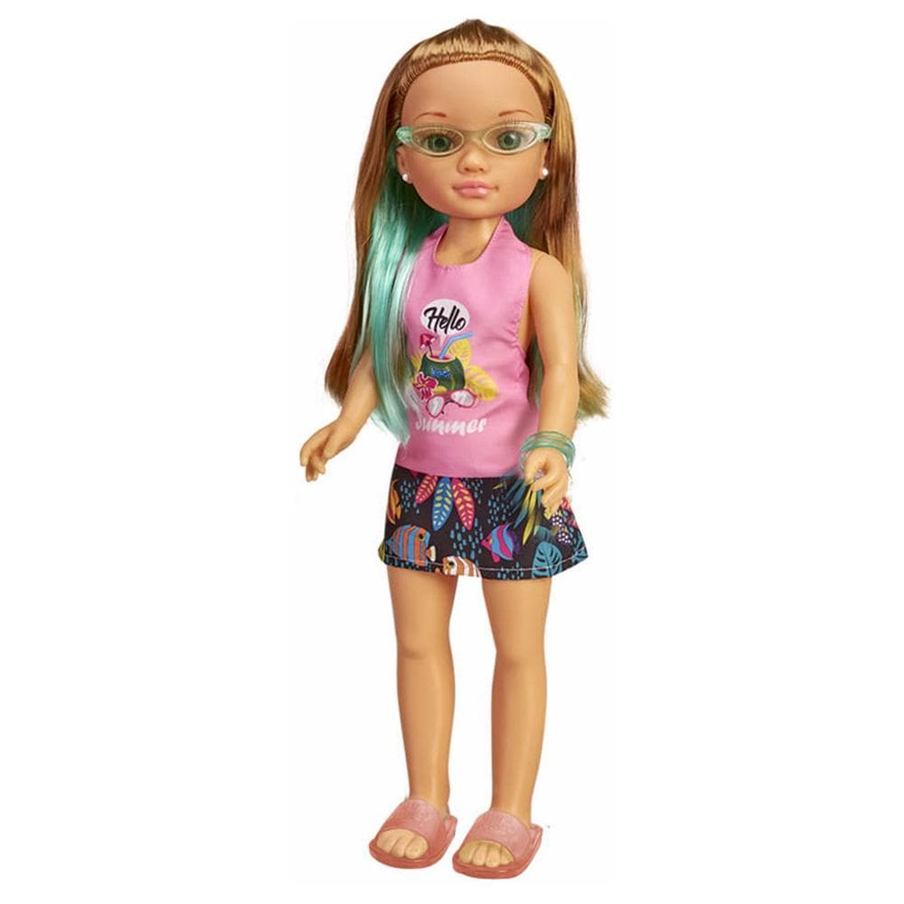 Famosa Toys Nancy Doll A Day W/ Tropical Sunglasses