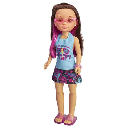 Famosa Toys Nancy Doll A Day W/ Tropical Sunglasses