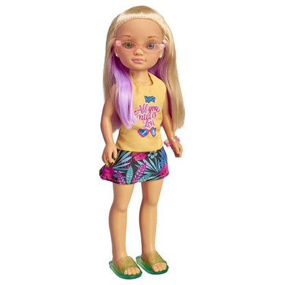 Famosa Toys Nancy Doll A Day W/ Tropical Sunglasses