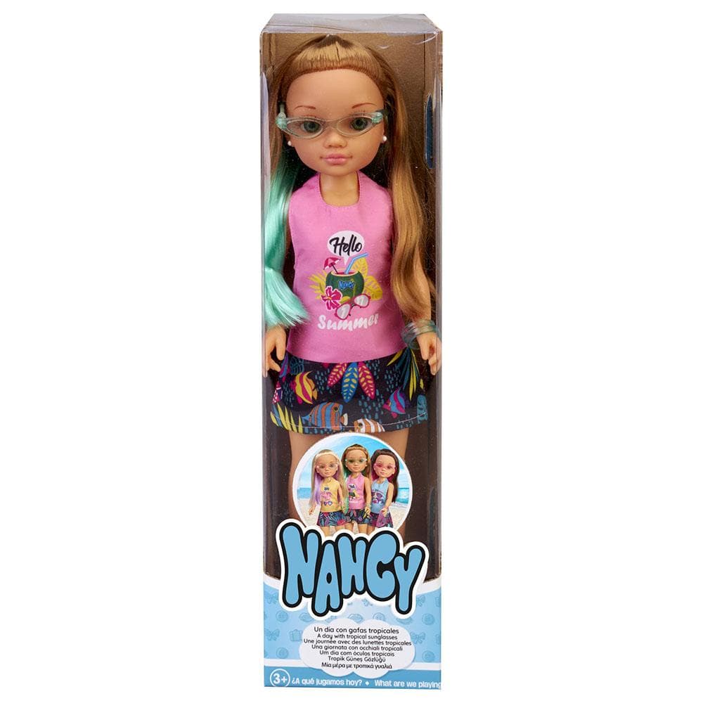 Famosa Toys Nancy Doll A Day W/ Tropical Sunglasses