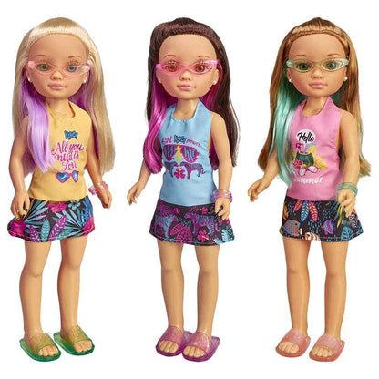 Famosa Toys Nancy Doll A Day W/ Tropical Sunglasses