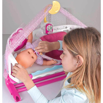 Famosa Toys Nenuco Doll Cradlesleep W/ME Baby Monitor