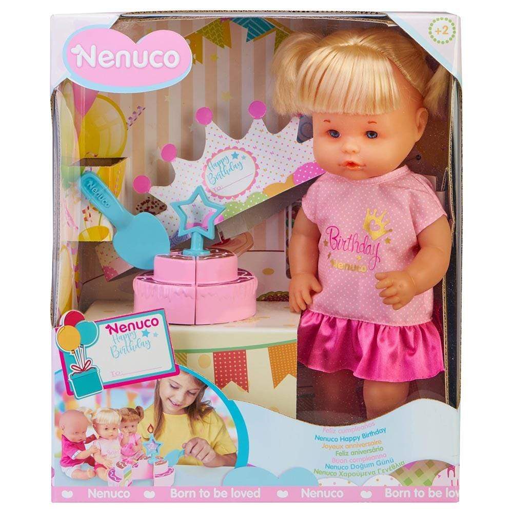 Famosa Toys Nenuco Doll Happy Birthday 35cm