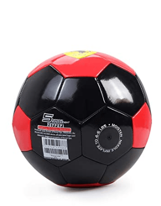 Mesuca - Ferrari Metallic Soccer Ball - Red